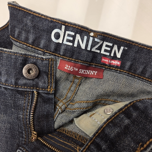 Levi's Kids Dark Blue Skinny Jeans - Picture 2 of 3